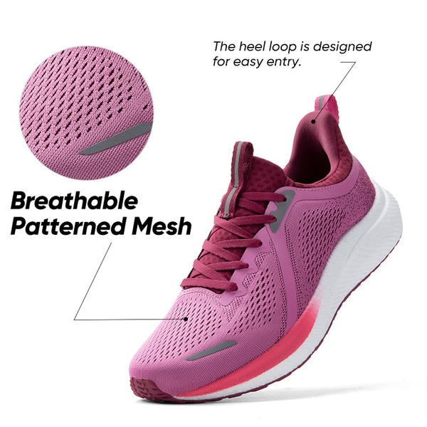 [DreamLife] Women's Fashionable Lifestyle Shoes - PURPLE - 5